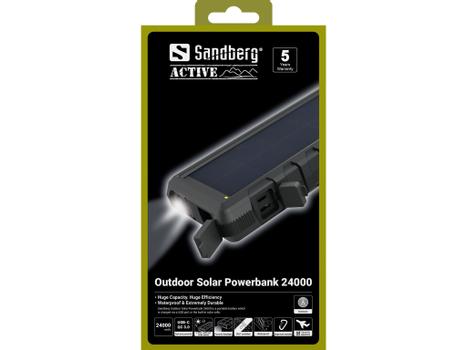 SANDBERG Outdoor Solar Powerbank 24000 (420-38)