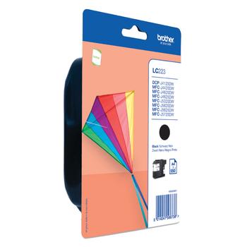 BROTHER Origineel Inktcartridge Zwart (LC223BKBP)