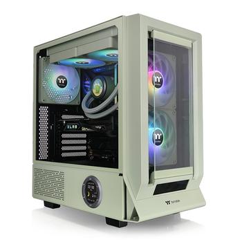 THERMALTAKE Ceres 350 MX TG ARGB Mid Tower Chassis Matcha Green (CA-1Z3-00MEWN-00)