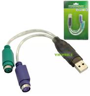 MicroConnect USB A - Converter 2x PS/2 0,3m