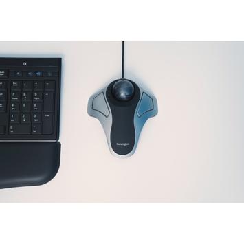 Kensington Orbit Optical Trackball - styrekule - USB - sølv (64327EU)