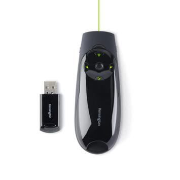 Kensington Presenter Expert Green Laser with Cursor Control presentasjonsfjernstyring - svart (K72426EU)