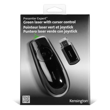KENSINGTON PRESENTER EXPERT GREEN LASER W/ CURSOR CONTROL ACCS (K72426EU)