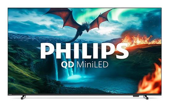 PHILIPS 55" MLED810/ 12 QD Smart MiniLed TV (2025) 4K, UHD, MiniLed, Titan OS, HDR, Dolby Atmos (55MLED810/12)