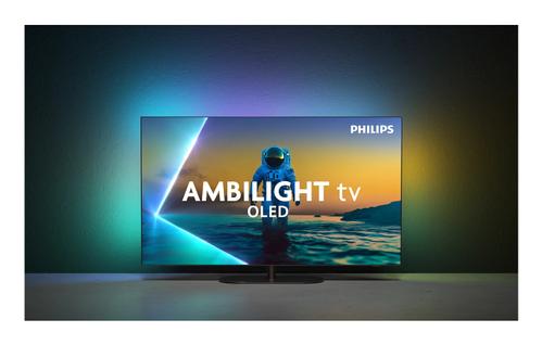 PHILIPS 55" OLED810/ 12 OLED Smart Ambilight AI TV (2025) Ambilight Plus, 4K, 144hz. UHD, OLED, Google TV (55OLED810/12)