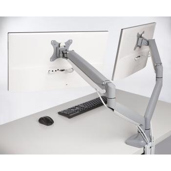 KENSINGTON One-touch Height Adjust dual monitor arm (K55471EU)
