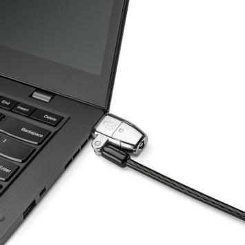 Kensington ClickSafe 2.0 Universal Keyed Laptop Lock - sikkerhetskabellås (K68102EU)