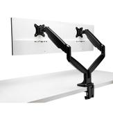Kensington SmartFit One-Touch Height Adjustable Dual Monitor Arm monteringssett - justerbar arm - for 2 skjermer (K59601WW)