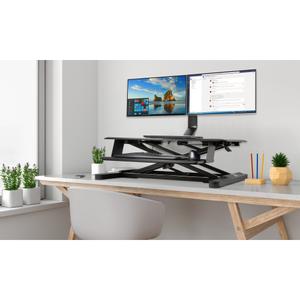 KENSINGTON SmartFit® pladsbesparende dobbelt monitorarm (K55513WW)