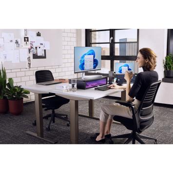 Kensington SureTrack Dual Wireless Mouse - mus - 2.4 GHz, Bluetooth 3.0, Bluetooth 5.0 LE - svart (K75298WW)