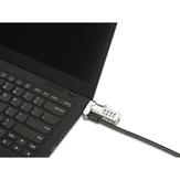 Kensington Universal 3-in-1 Combination Laptop Lock - Resettable - sikkerhetskabellås (K62316WW)