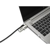 Kensington Universal 3-in-1 Combination Laptop Lock - Resettable - sikkerhetskabellås (K62316WW)