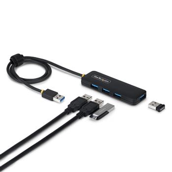 STARTECH 4-Port USB-A Hub Bus Powered 5Gbps (H5A4A-USB-HUB-2)