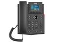 FANVIL Ip Phone Black 4 Lines Lcd