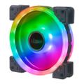 AKASA Vegas TLX RGB LED, 120mm Fan 120 x 120 x 25, 1500 RPM, 35,2 CFM, 23,8 dBA, 3-pin fan, 3-pin addressable RGB