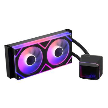 A-DATA XPG LEVANTE II 240 kølesystem 1-pack Sort 2 x 120 mm (75261659)