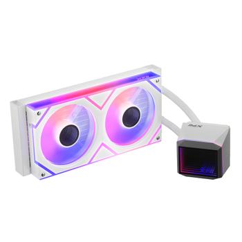 A-DATA XPG LEVANTE II 240 kølesystem 1-pack Hvid 2 x 120 mm (75261660)