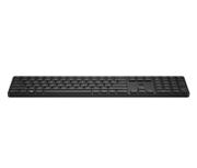 HP 455 - tastatur - programmerbar - Pan Nordic - svart