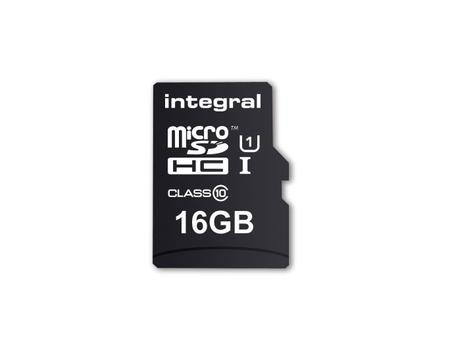 INTEGRAL 16Gb Micro Sd Card Microsdhc  (INMSDH16G10-90U1)