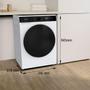 GORENJE WD2PA854ADW/ DE vaskemaskine - tørretumbler Fritstående Front-læsning Hvid D (20015776)