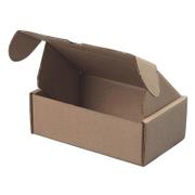 MasterIn Postæske, Master'in Access udvendig dim: 172 x 108 x 28 mm indre dim: 172 x 108 x 28 mm, 1-lags B-flute, 3.000 mm, FEFCO 0427, Testliner brun, bundt a 50 stk, palle a 3600 stk palle a 3600 stk, FSC Mi