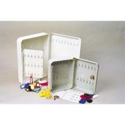 NONAME Nøgleskab, NoName, metal, hvid æske a 12 stk