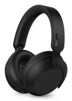 PHILIPS TAH8000E trådløse hodetelefoner,  over-ear (sort) Bluetooth 5.4, opptil 70 t batteri (50 t med ANC), adaptiv ANC, utskiftbart batteri (TAH8000EBK/00)