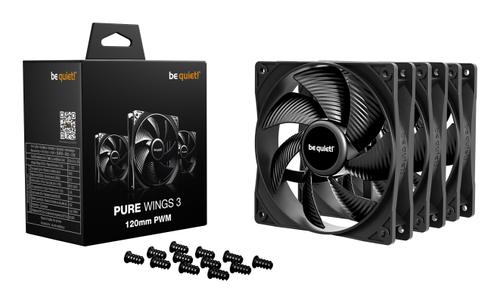 BE QUIET! PURE WINGS 3 120mm PWM, 3-pack (BL141)