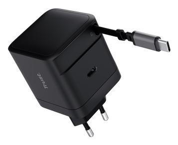 TRUST Maxo 65W Retractable USB-C PD Charger (25805)