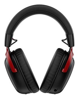 HyperX Cloud III S Trådløst Gaming Headset (rød) 2.4 GHz trådløs, Bluetooth (A59Z0AA)