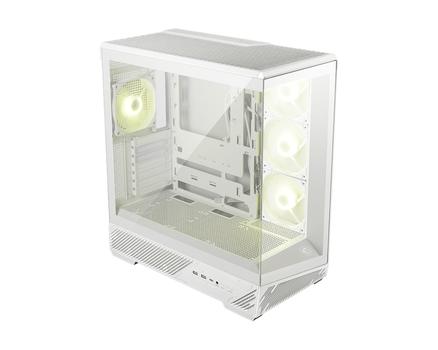 MSI Computer Case Midi Tower (MAG PANO 130R PZ WHITE)