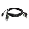 STARTECH HDMI KVM Cable USB 2.0 3.5mm TAA