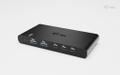 I-TEC KVM HDMI DOCK FOR 2 HOSTS POWER DELIVERY 2X 100W ACCS (C31KVMHDMIDOCKPD)