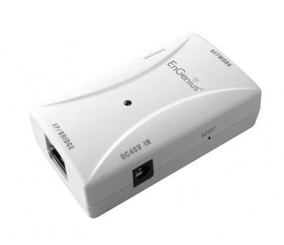 ENGENIUS PoE injector (48V) with Reset button Factory Sealed (EPE-48GR)