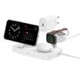 4Smarts Qi2 Charging Station Trident for Smartphone / Apple Watch - White