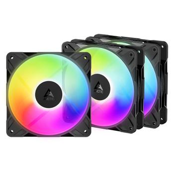 ARCTIC COOLING ARCTIC P12 Pro Reverse A-RGB Case Fan 3-Pack (ACFAN00333A)