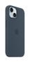 APPLE IPHONE 15 SILICONE CASE WITH MAGSAFE - STORM BLUE ACCS