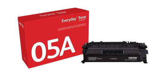 XEROX BLACK TONER CARTRIDGE LIKE HP 05A FOR LASERJET P2035 P2055; SUPL (006R03838)
