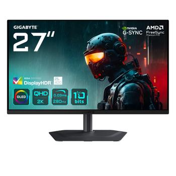 GIGABYTE (27") Oled 2K Qhd Gaming  (MO27Q2A)