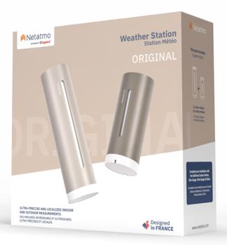 NETATMO Smarte Wetterstation Original 2. Gen (Sand) (NWS-S-EC)