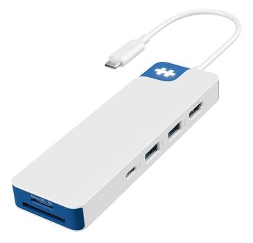 TARGUS HyperDrive Flex 8 Port USB-C Hub Blue (HD4102BUGL)