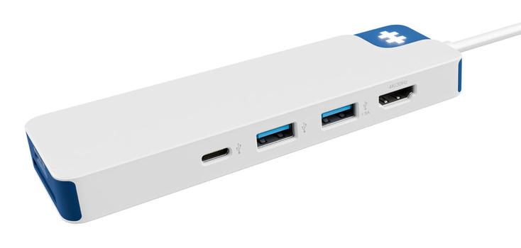 TARGUS HyperDrive Flex 8 Port USB-C Hub Blue (HD4102BUGL)