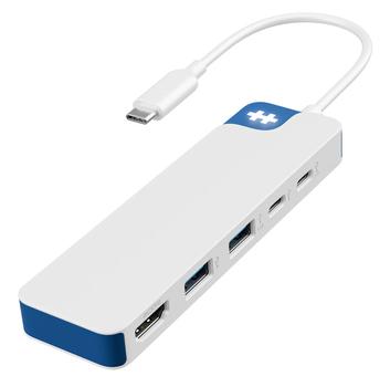 TARGUS HyperDrive Flex 5 Port USB-C Hub Blue (HD4101BUGL)