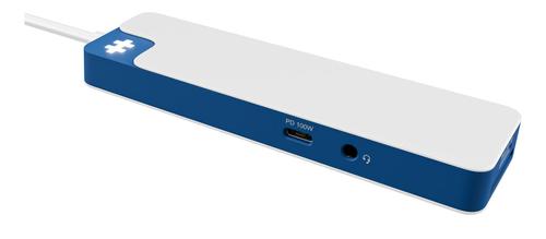 TARGUS HyperDrive Flex 8 Port USB-C Hub Blue (HD4102BUGL)