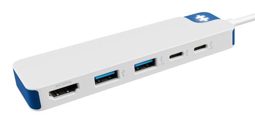 TARGUS HyperDrive Flex 5 Port USB-C Hub Blue (HD4101BUGL)