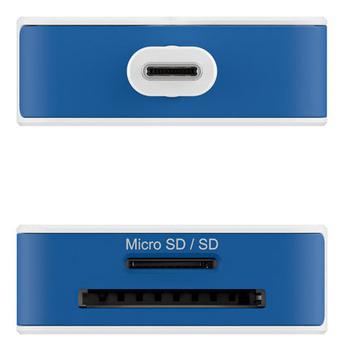 TARGUS HyperDrive Flex 8 Port USB-C Hub Blue (HD4102BUGL)