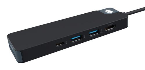 TARGUS HyperDrive Flex 8 Port USB-C Hub Black (HD4102BKGL)