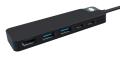 TARGUS HyperDrive Flex 5 Port USB-C Hub Black (HD4101BKGL)