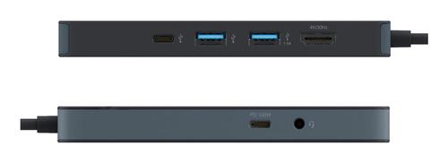 TARGUS HyperDrive Flex 8 Port USB-C Hub Black (HD4102BKGL)