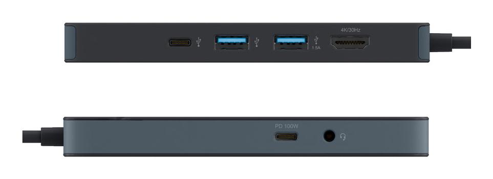 TARGUS HyperDrive Flex 8 Port USB-C Hub Black (HD4102BKGL)